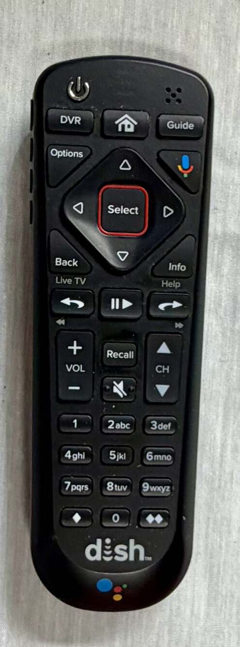Dish Network 54.0 UHF 2G Voice Remote Control